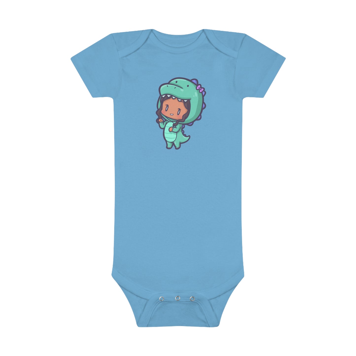 The Rorasaurus Baby Short Sleeve Onesie®