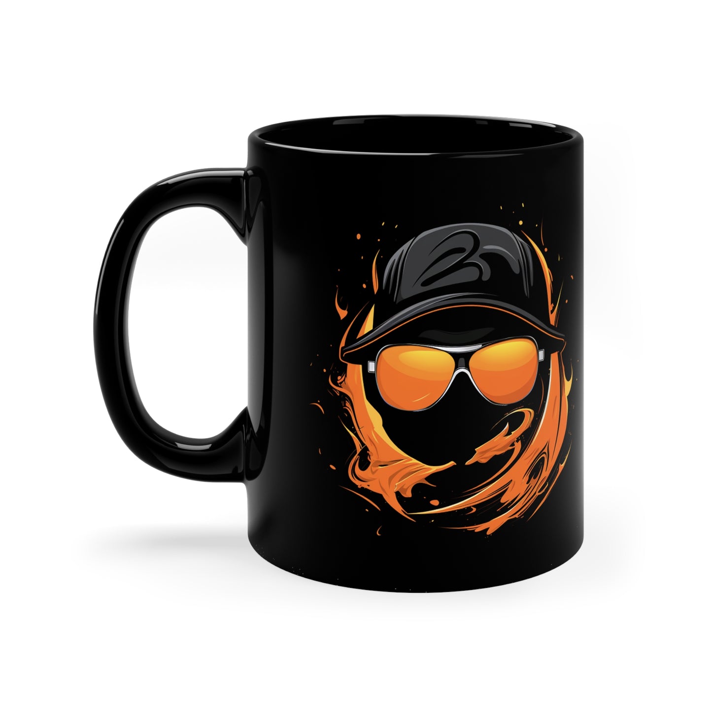 Cool Breeze Black Mug