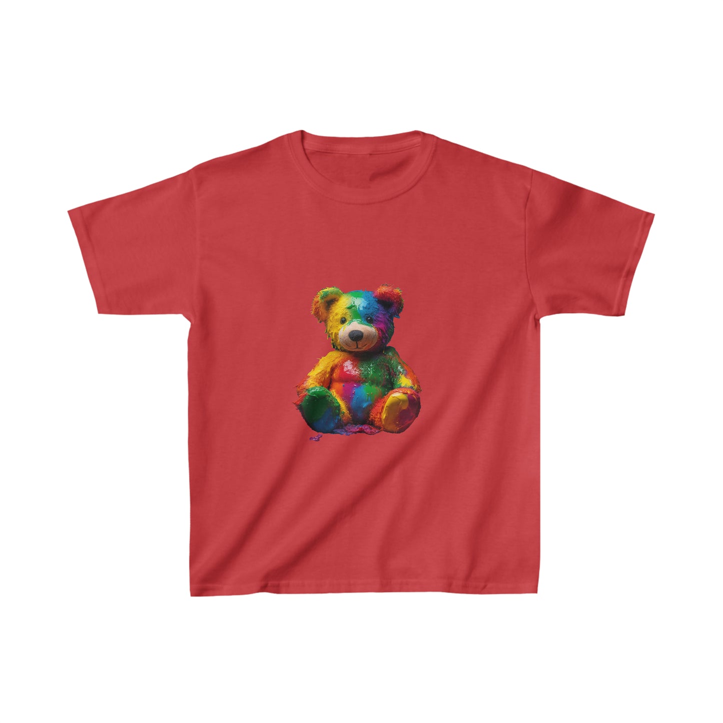 Rainbow Teddy Tee