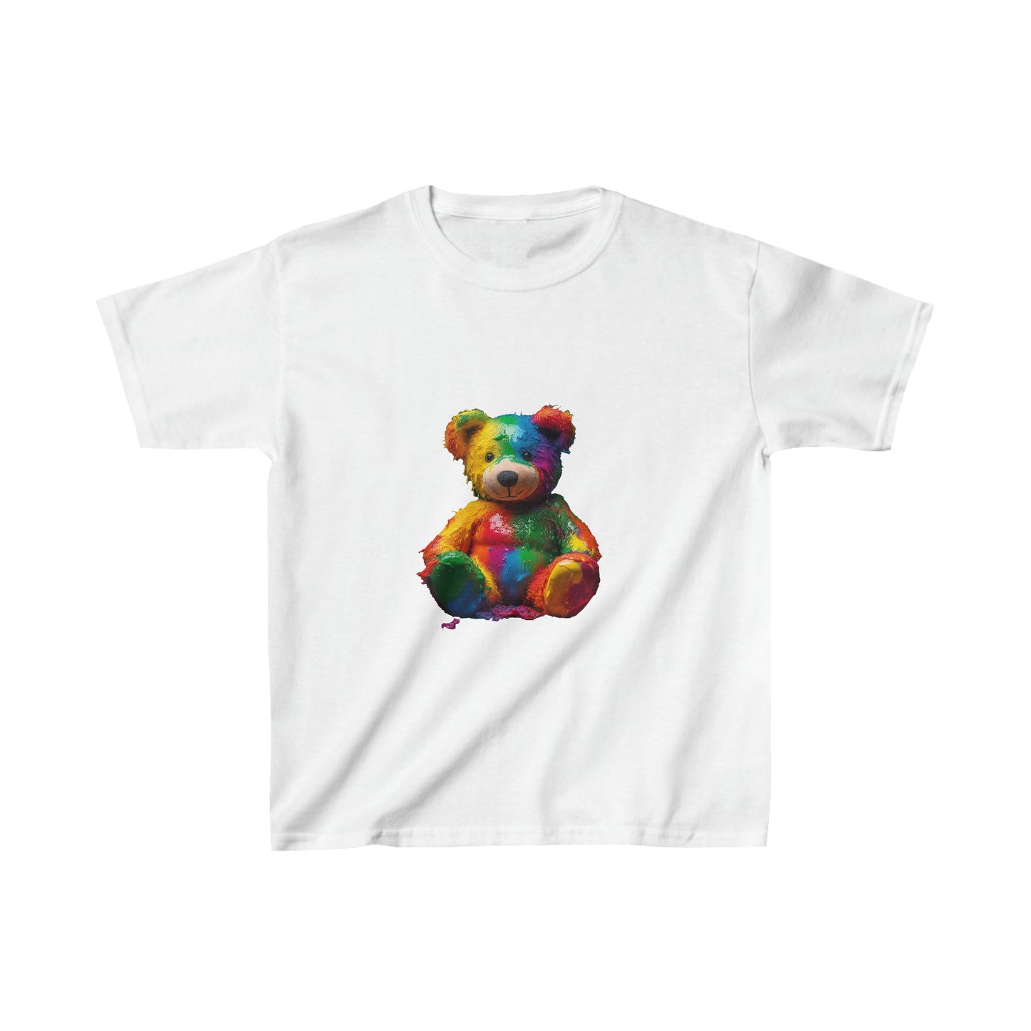 Rainbow Teddy Tee