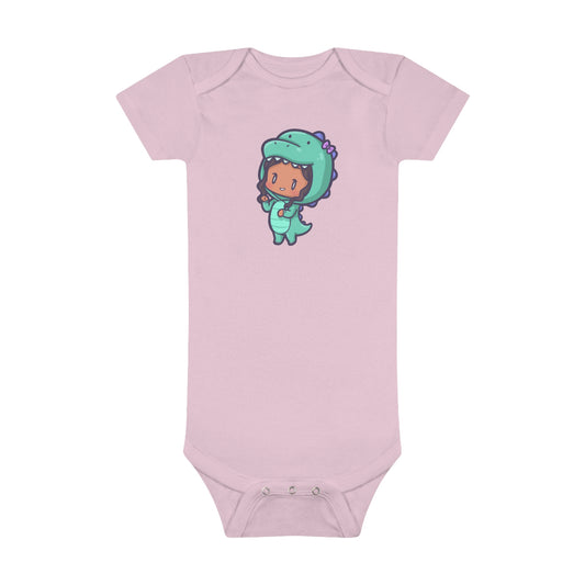 The Rorasaurus Baby Short Sleeve Onesie®