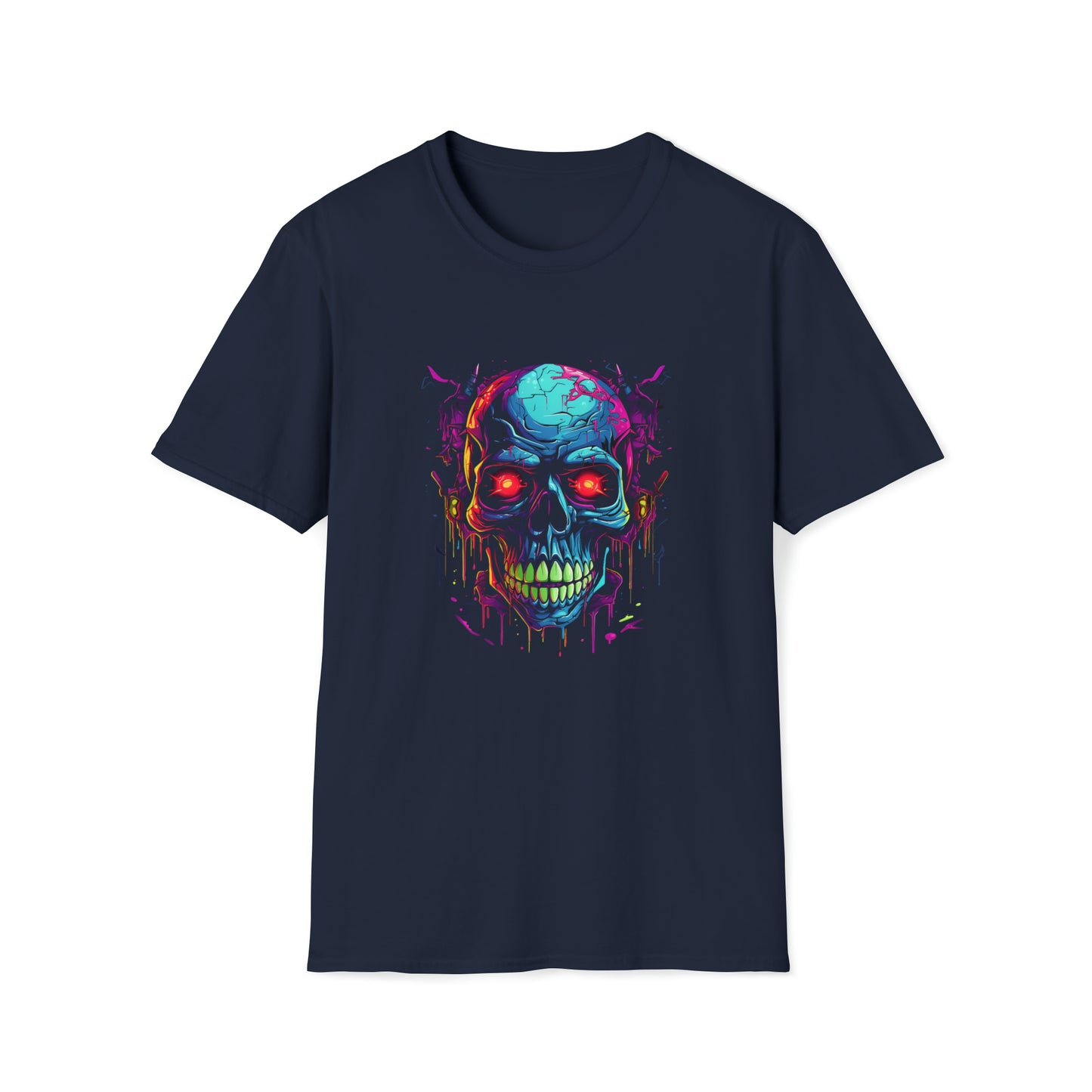 Black Light Skully Tee