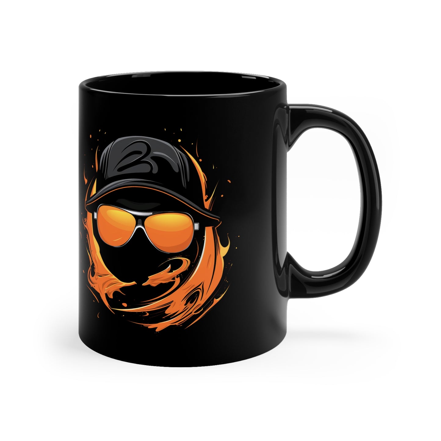 Cool Breeze Black Mug