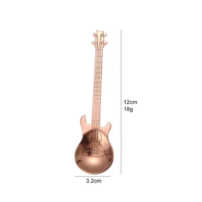 Guitar-shaped Coffee/Tea Spoon (1pc)