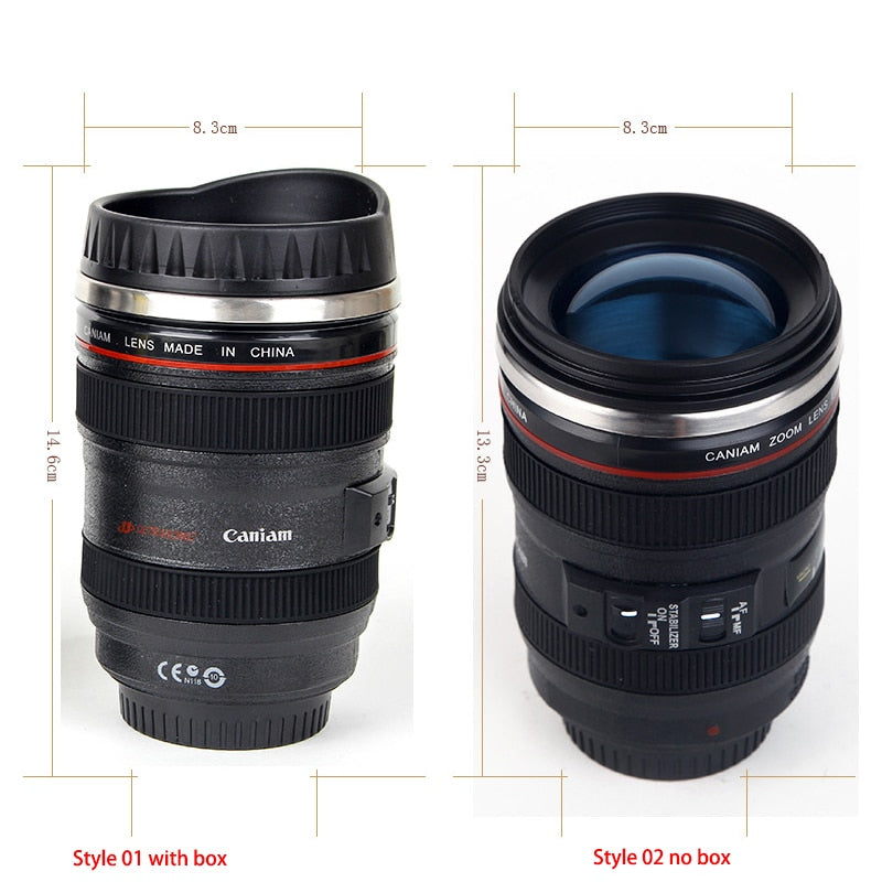 The Camera Lens Cup